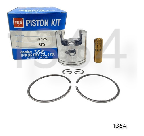 Kit De Piston Suzuki Tr125 W/ring Std