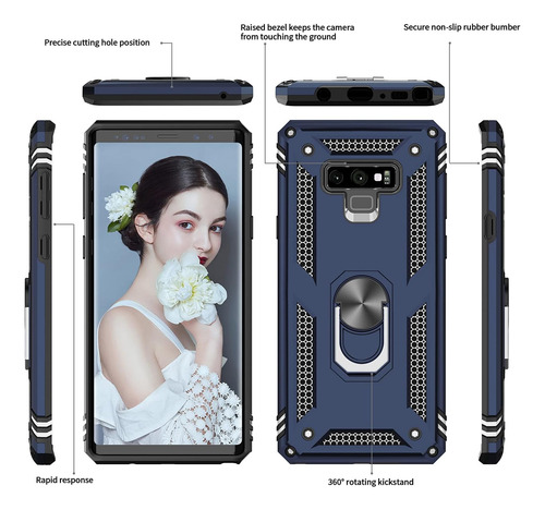 Leyi Para Galaxy-note-9-case: Samsung Note 9 Case De Teléfon