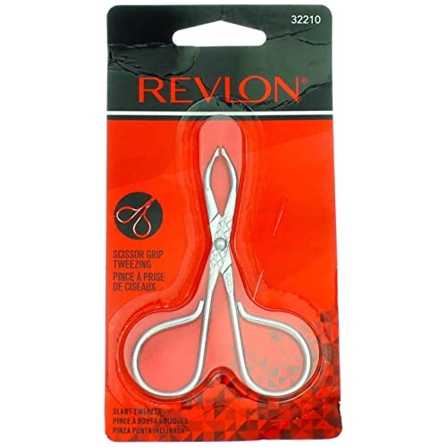 Revlon Pinzas Perfectweeze, Punta Inclinada, 1 Unidad (paque