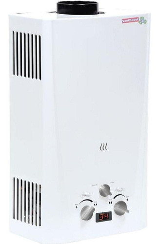 Calentador De Agua Instantaneo, Mxhti-001, 1 Servicio, 6 L/m Color Blanco