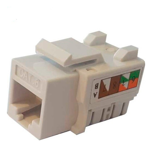 Modulo Rj45 Cat6 Hembra Para Tapa Muro
