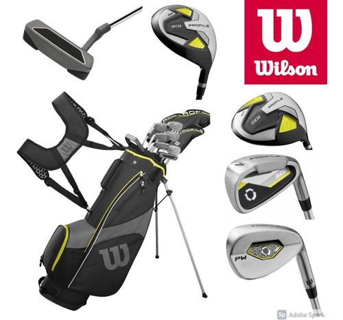 Kaddygolf Set Wilson Golf Profile Teen Full 11/14 Años