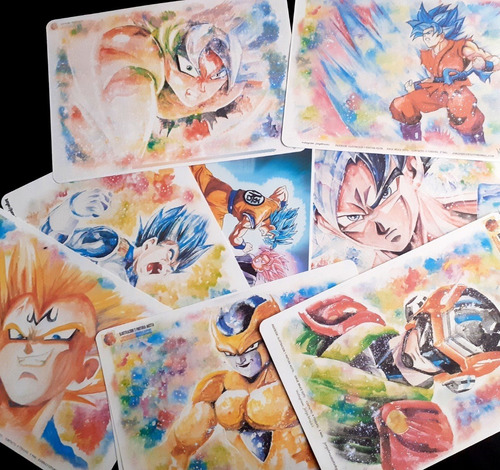 Dragon Ball Super, 9 Posters X $ 10990 + 3 De Regalos.