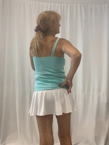 Musculosa Dama Deportiva Basica Tenis Fitnes Paddle Serena