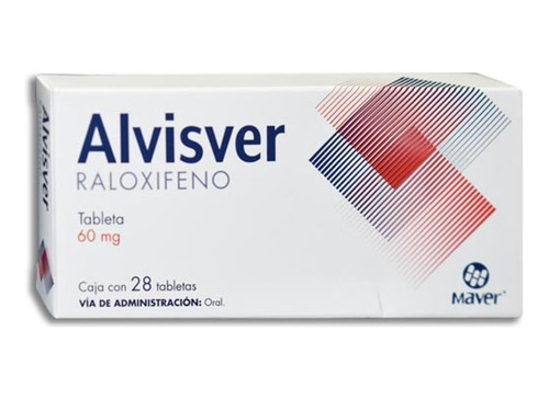 Raloxifeno 60mg Alvisver Maver 28 Tabletas