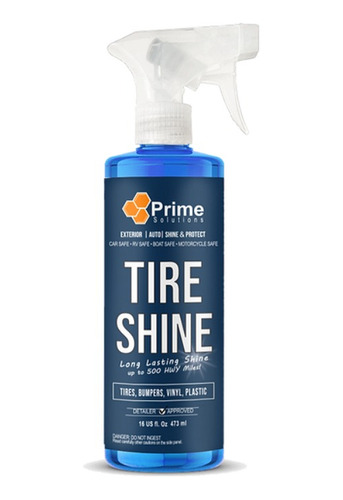 Prime Solutions Abrillantador Para Cauchos Tire Shine 473 Ml