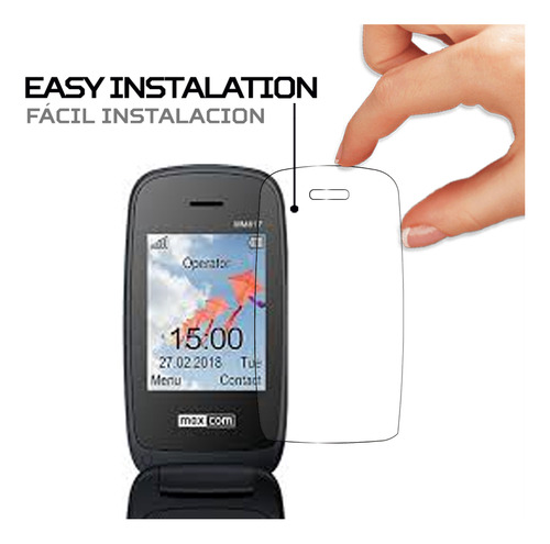 Protector Pantalla Antishock Para Maxcom Comfort Mm817