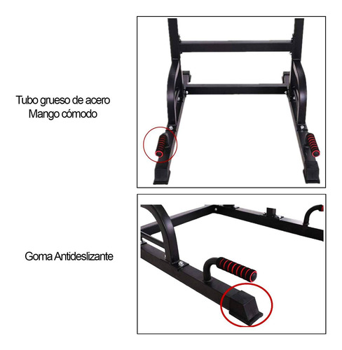 Barras Multifuncional Gimnasio Máquinas Abdominales 7 Nivele