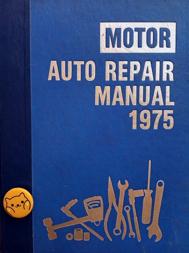 Libro Motor Auto Repair Manual 1975 L. C. Forier 106e3