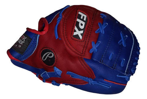 Guante Manopla  Beisbol G125 11.5 Rojo Palomares Genuinofpx