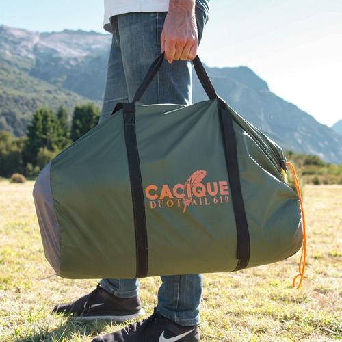 Carpa Cacique Igloo Duo Trail 6/10 Personas - 3 Ambientes