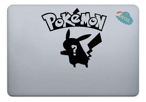 Calcomanía Sticker Vinil Para Laptop   Pokemon Picachu