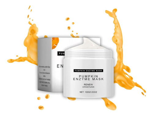 . Mascarilla Enzimática De Calabaza