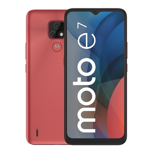 Imagen 1 de 5 de Celular Motorola Moto E7 32gb Rojo