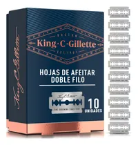 Comprar Navajas De Afeitar King C Gillette profesional- pack 10 x 1 unidades
