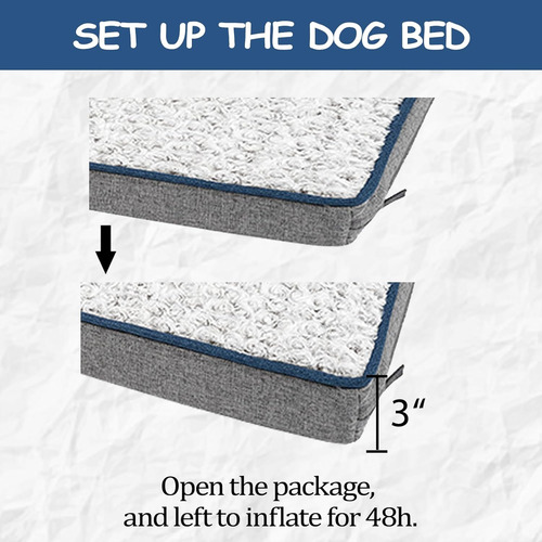 Empsign Cama Reversible Fría Y Caliente Para Perros, Para...