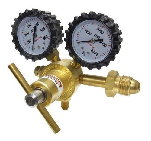 Regulador De Nitrógeno Con 0-400 psi De Presión.marca Pyle