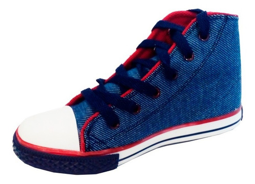 Imagen 1 de 10 de Zapatillas Botitas Jean Small Modelo Russ (0947)