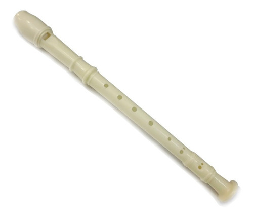 6 Flautas Dulce Infantil Plastica Blanca Flauta  Kaosimport