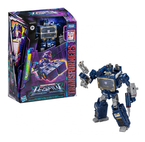 Soundwave Transformers Generations Legacy  Voyager Class W2