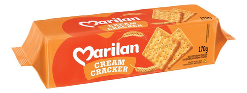 Biscoito Cream Cracker Marilan Pacote 170g - Cx C/40 Un