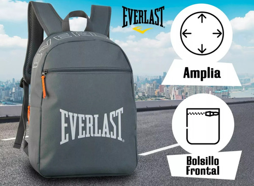 Mochila Everlast Militar Liviana Deporte Diseño Nuevo Tsr!!!