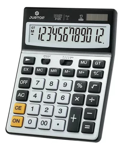 Calculadora Electrónica Justop Jp-625 19 X 15 12 Digitos