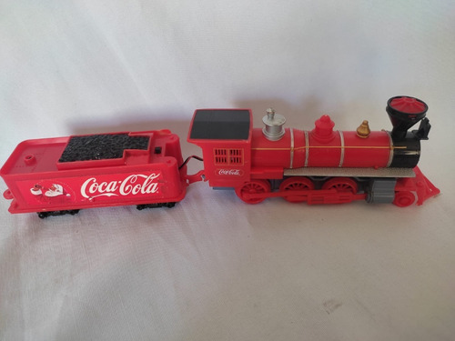 Imagen 4 de 4 de Tren Locomotora Con Carbonera Coca Cola 02