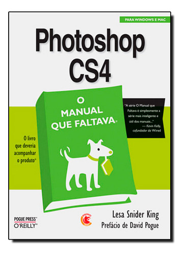 Livro Photoshop Cs4: O Manual Que Faltava!
