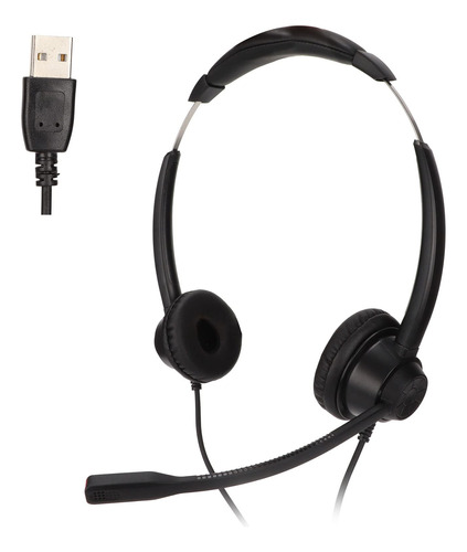 Auricular Usb Microfono Alta Definicion Cancelacion Ruido Pc