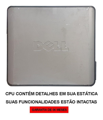 Imagem 2 de 8 de Cpu Dell Optiplex 780 Core 2 Quad 2gb Hd 500gb C/ Wifi