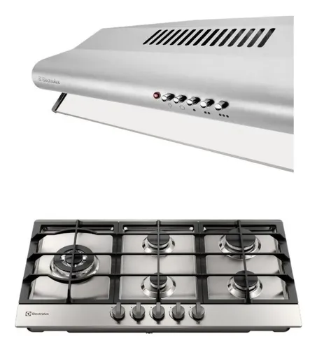 comprar Combo: Cocina Empotrable 5 Quemadores Inox De Gas (ke9dx) + 