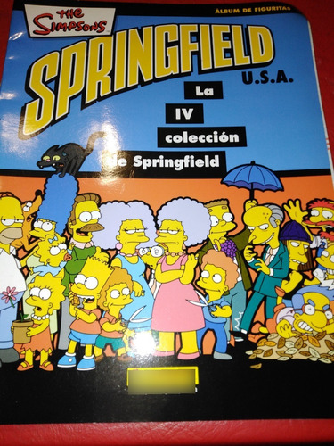  Album The Simpsons Springfield  Iv Faltan 2 Impecable