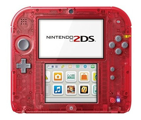 Nintendo 2ds - Cristal Rojo