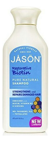 Natural Champú Biotina-473 Ml Marca: Jason Naturals.