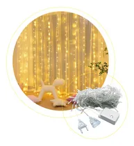 Comprar Cortina De Luces Led 2x3 Para Eventos Decoraciones 