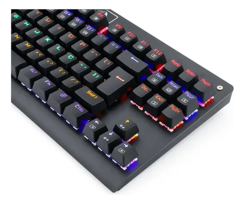 Teclado Redragon Dark Avenger QWERTY Redragon MK2 DIY Brown portu...