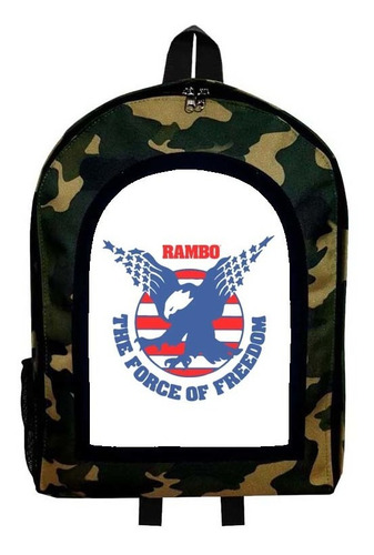 Mochila Camuflada Rambo Modelo 22