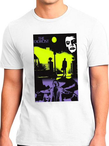 Remera Unisex El Exorcista Poster Película Algodón Portada