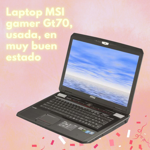 Laptop Msi Gaming Series Gt70 I7 22 Ram Gtx 780m