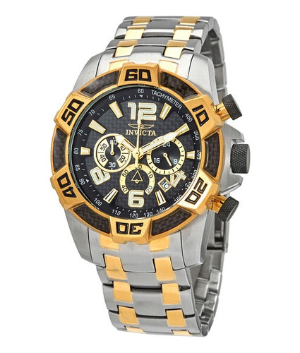 Reloj Invicta Pro Diver Hombre Cronógrafo Bicolor