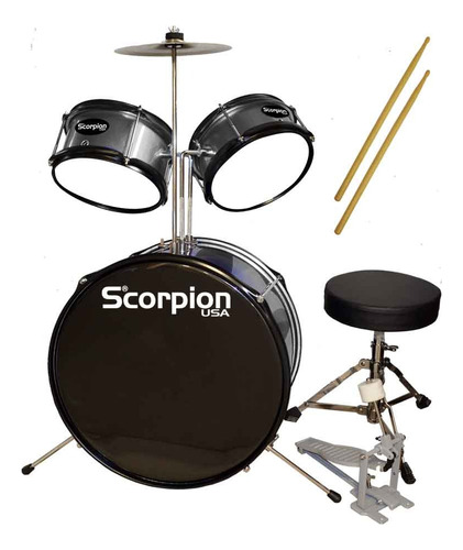 Bateria Niño 3pcs Sbj-3 Scorpion