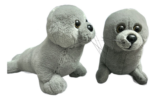 Foca De Peluche 22 Cm De Largo Regalo Juguete