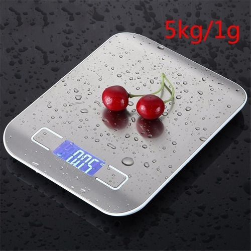 Imagen 4 de 6 de Balanza Gramera Digital De Cocina 5000 Gramos 5 Kilos Tara