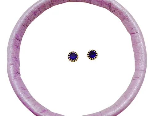 comprar Aros Abridores Oro Gold Filled 14k Piedra Azul Vanesa Duran