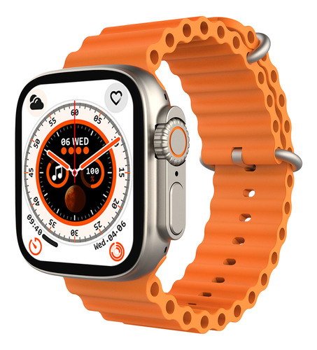 Smartwatch Mixo Hd8 Ultra Orange