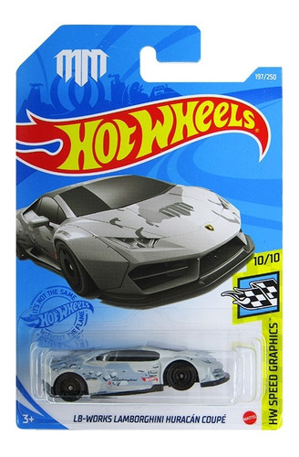 Carrinho Hot Wheel À Escolha - Edição Speed Graphics- Mattel