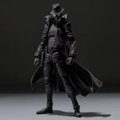 Spider-man Noir Figura De Acción Spiderverse Peter Parker