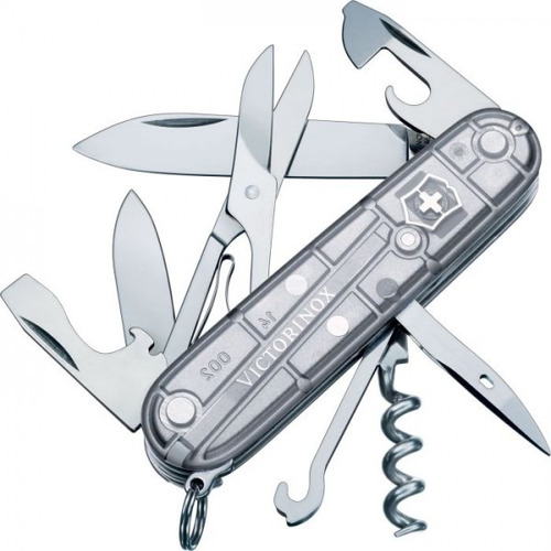 Navaja Victorinox 1.3703.t7 Climber Silvertech 14 Usos Suiza