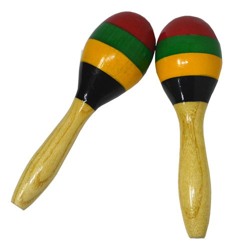 Maracas Fever De Madera